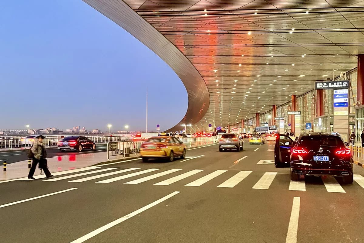 Airport or layover travel.